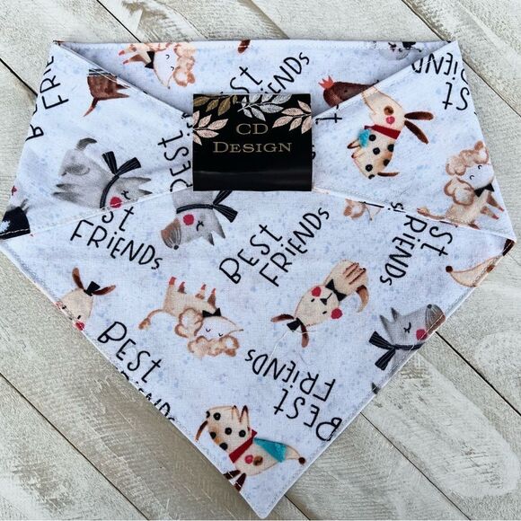Best Friends bandana size medium - Picture 2 of 2